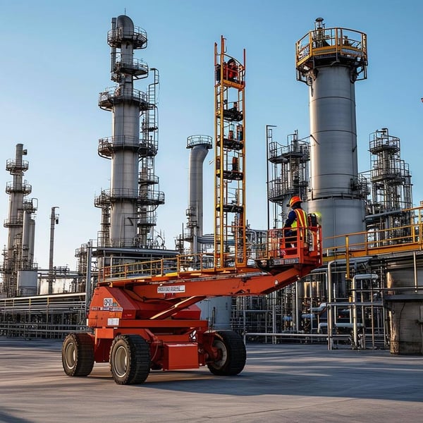 Industrial Rental Equipment used in a petrochemical plant-1